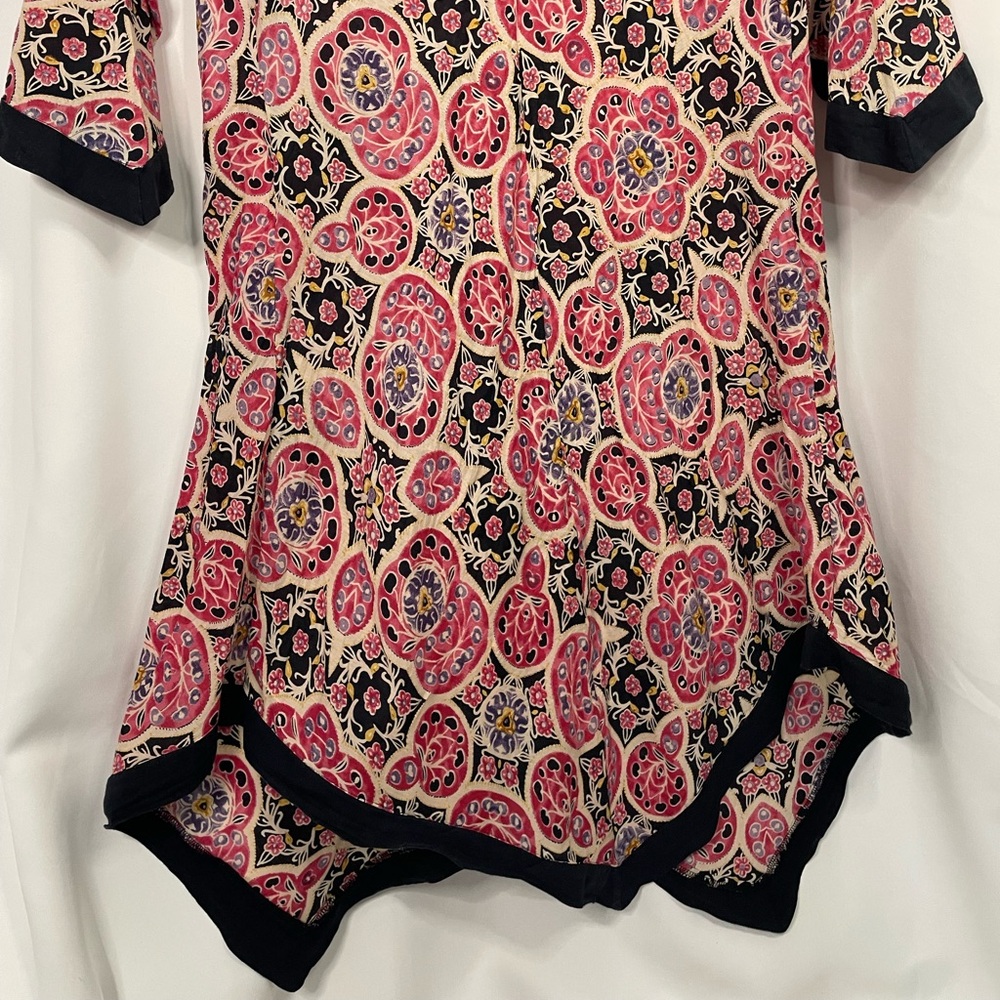 Aller Simplement Multicolored 3/4 Sleeve Tunic W/… - image 8
